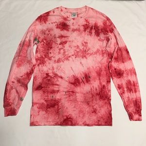 Mellow Vibes Tee Shirt Company Tie Dye Long Sleeve Shirt